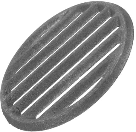 INOOMP Barbecue Ronde Filet De Gril Métallique De Cuisson Extérieure Accessoire Pour Barbecue Au Charbon De Répartition Uniforme De Chaleur