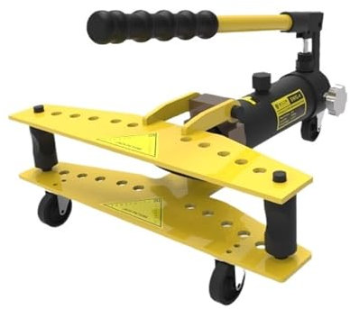 Piegatubi Idraulico Manuale da 6 tonnellate, piegatubi a 90°, con 6 matrici, for Tubi da 13-34 mm