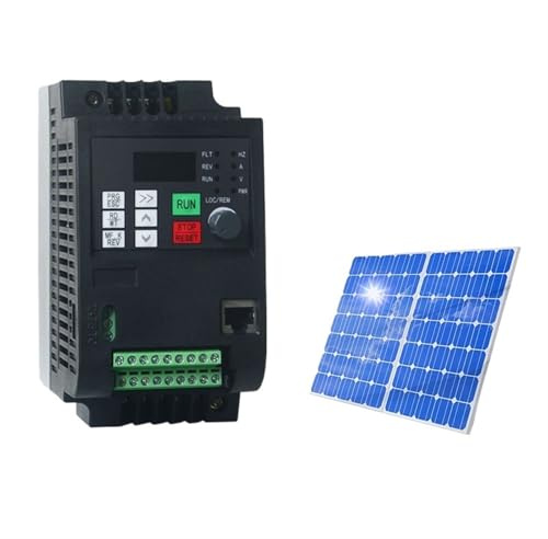 Inverter di frequenza Solare VFD 0,75 kW/1,5 kW/2,2 kW/ 220 V Uscita monofase o trifase Convertitore di frequenza VFD velocità Regolabile(Solar 4kw 16a)