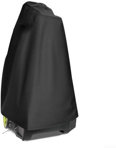 Copertura per idropulitrice resistente alle intemperie, copertura protettiva nera per esterni, per pulitore elettrico ad alta mano, 45,2 x 45,2 x 86,9 cm
