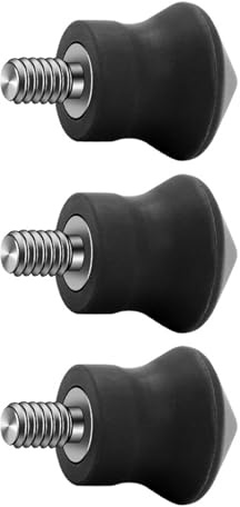 3pcs Antislip Gummi Fußpolster Füße Spikes Photography1/4 Zoll Schraube Stativ Monopoden Spikes Accessoires Für Stativmonopoden Levelfüße