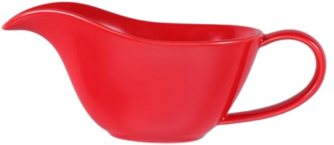 Cuenco Porcelana Roja para Salsa Carne Huevos, Tazón Mezclador Práctico