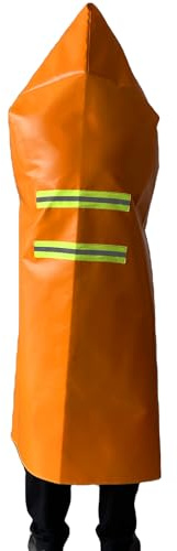 Rrlihjgu Vêtements pour l'Évacuation en Cas d'Incendie - Cape à Capuche Résistante au Feu - Tenue d'Évacuation Ignifuge - Pour Maison Centre Commercial Hôtel Chambre Cuisine Table De Chevet Hommes