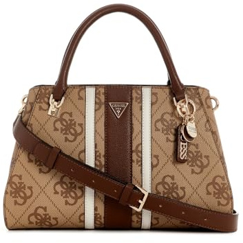 GUESS Noelle Ii Luxury Satchel CLO - COAL LOGO One Size