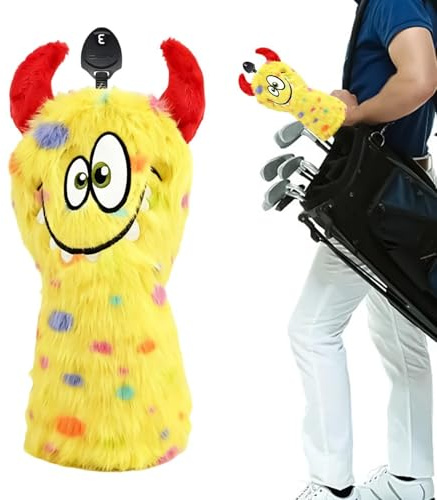 Golf, huvudskydd | mjukt roligt skyddande huvudbonad | Fairway trähuvudskydd, för utomhussport kurs körning övning träning spel gräs bakgård hem bil