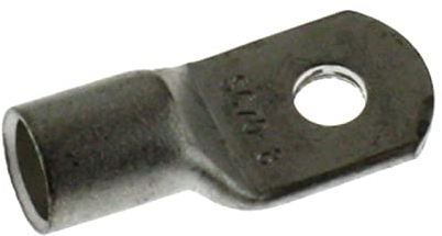 Tubular Cable Lug Blank 70mm² Hole Diameter M8 Ring Lug Copper tinned