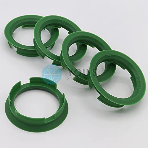 You.S 5 x ZENTRIERRINGE DISTANZRING für ALUFELGEN Z07D 63,4-52,1 mm Brock, Keskin, Tuning, Motec, Oxigin, RC, Tomason, Wheelworld, Advanti