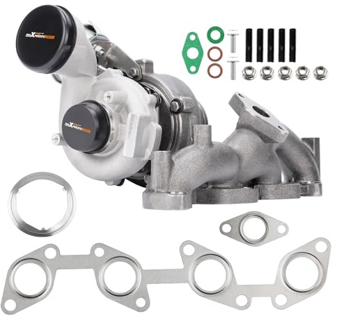 maXpeedingrods Turbocompresor GT1749V 724930- para 2.0TDI Motor BKD/AZV/BKP, Turbo 136/140CV para Seat Altea Leon Toledo para Audi A3 para VW para Skoda 03G253019A 03G253014H 03G253010J