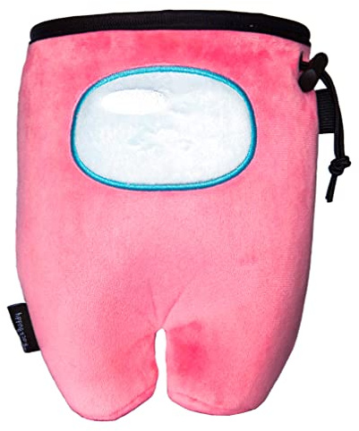 Rockbuddy Chalk Bag for Rock Climbing - Bouldering Chalk Bucket with Quick-Clip Belt, Zipper Pocket and Brush Holder (Crewmate)