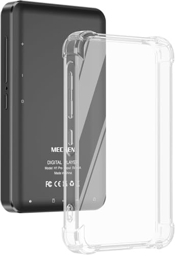Transparente Stoßfeste Silikon Schutzhülle für MECHEN 4,0 Zoll Android Bluetooth MP3 Player H1 Pro H10