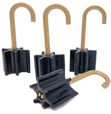 Gummi Stoßdämpfer für Tür und Fenster - 4 Stück Schwarz - Universal Türstopper und Fensterstopper verhindert versehentliches Schließen von Fenstern und Türen durch Zugluft