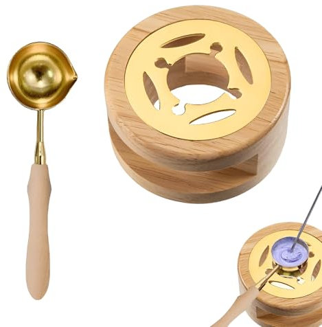 2 Stück Wachssiegelwärmer,Siegelwachs Wärmer,Siegel Wärmer,Wachssiegel Wärmer,Siegelwachs Set Wärmer,Wachssiegel Set Wärmer,Sealing Wax Wärmer,Wax Seal Wärmer,für Kunst Basteln Wachssiegel Stempel