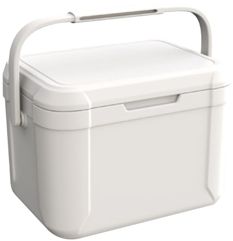 Nevera portátil de 5.3 Cuartos con asa para Camping, Ideal para picnics, Playa, Camping y Deportes.