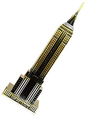 Geardeangloow The World Famous Landmark Metal Model Of The Empire State Building Model, Style 02