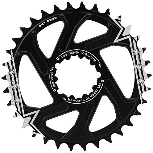 Fahrrad Kettenblätter, 34T, Direktmontage Zubehör, Mountainbike, Rennrad, für Profisportler, Alltagsfahrer, Wochenend-Athleten