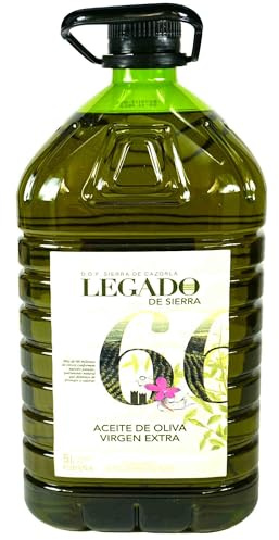 Legado de Sierra - Aceite de Oliva Virgen Extra Picual - Denominación de Origen Sierra de Cazorla - Garrafa 5L
