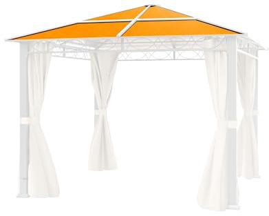 Ersatz-Dachplatten 3x3 m Hardtop ca. 6 mm Polycarbonatplatten für Rendezvous Deluxe