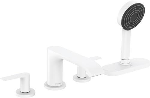 hansgrohe Wannenarmatur Vivenis, für 2 Funktionen, Mattweiß