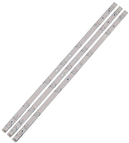 INPETS Barra de luz Personalizada Compatible for TCL L32F3320-3D TOT-32B2500B-3X7 4C-LB320T-YH7 (Color : 2set)