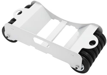 Chariot de manœuvre pour voiture, plateau de transport, palettes, 14 roues, charge maximale : 2041 kg, pour déplacer les voitures, camions, VTT, tondeuses à gazon, etc