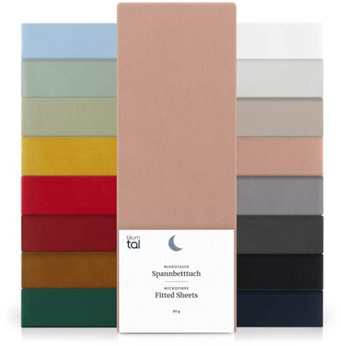 Blumtal® Spannbettlaken 200x220 cm - Oekotex zertifiziert