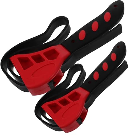 Gadpiparty 2stücke Flaschenöffner Mit Gummiband Und Verstellbarem Riemen Bandschlüssel Für Glasöffner Und Multifunktionales Werkzeug