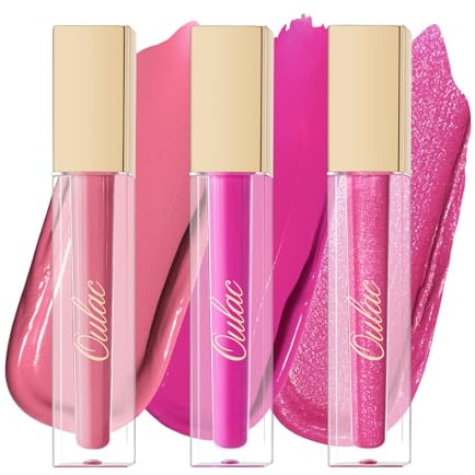 Oulac Lippenstift Set – Matt & Satin Finish, Flüssiger Matte Lippenstift & Cremiger Pflegestift, Hochpigmentiert, Langzeithaltbar, Vegan (M06+MS08+M25)