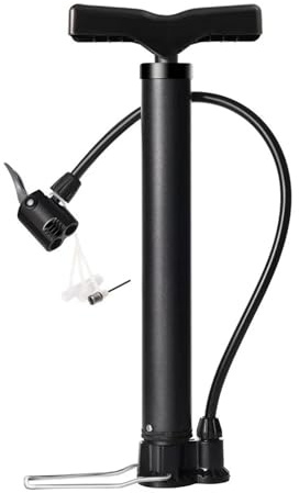 Cykelpump Fotpump för Cykel Högtrycksvullnad Simning Ringar Fotpump för Landsvägscykel Luftmadrasser Fotbollar Cykelpump