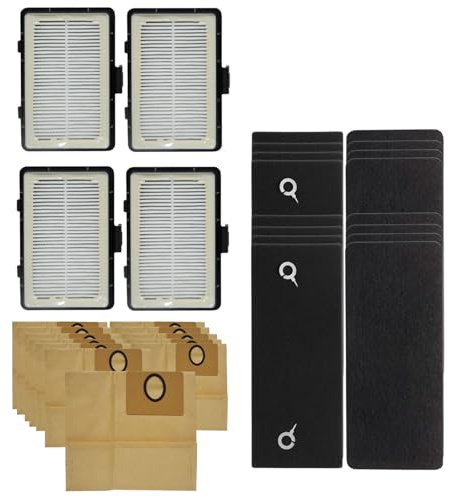 PUREBURG Replacement Pack Compatible with Airthereal T1 & Hiwoor H311 Touchless Vacuum Automatic Dustpan