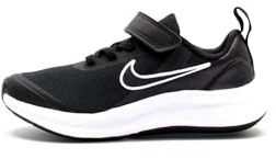 NIKE Star Runner 3, Zapatillas de Gimnasia Unisex Niños ,Negro Gris Humo Oscuro Gris Humo Oscuro ,28.5 EU