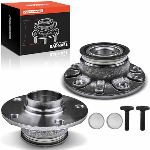 Frankberg 2x Radnabe Radlagersatz Hinten unterstützt die ABS-Funktion Kompatibel mit A3 8P1 8VA 8VF Altea 5P1 Leon 1P1 Toledo III 5P2 Oct.avia III 5E5 Golf Plus 521 5M1 Golf V 1K1 BA5 Tou.ran 5T1 | Kompatibel mit A3 8P1 8VA 8VF Altea 5P1 Leon 1P1 Toledo III 5P2 Oct.avia III 5E5 Golf Plus 521 5M1 Golf V 1K1 BA5 Tou.ran 5T1