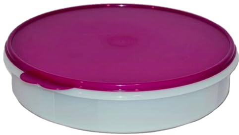 Tupperware Tortenhalter mit burgunderrotem Siegel