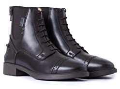 HORZE Damen Reitstiefelette Kilkenny, Jodhpur Stiefel mit Reißverschluss, Braun, 37