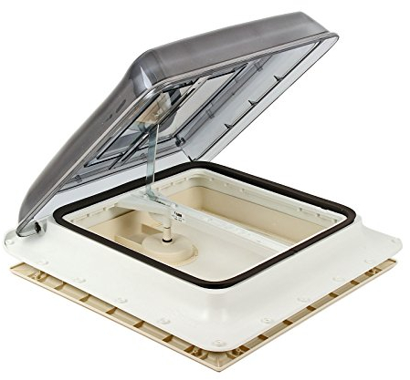 Dachfenster Dachhaube Vent 40x40 cm Klar inkl. Dichtmittel für Wohnwagen Wohnmobil