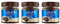 3x Lindt Crema Spalmabile al Cioccolato Fondente Streichcreme Streichfähige Creme aus Dunkler Schokolade und Fettarmer Kakao 200g Glas