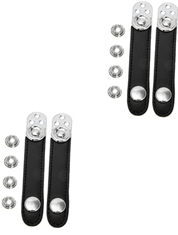 Vaguelly 2sätze Doppelschicht Balgverschluss Gürtel Hochwertigem Rindsleder Für Handharmonika Robust Und Langlebig Geeignet Für Konzerte Und Proben Mit Abstand