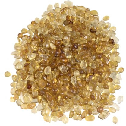 DOITOOL Gravier De Verre Coloré Pour Aquarium 5-9 Mm 500 g Ambré Diy Décoration Artisanale Légère Sécurisée