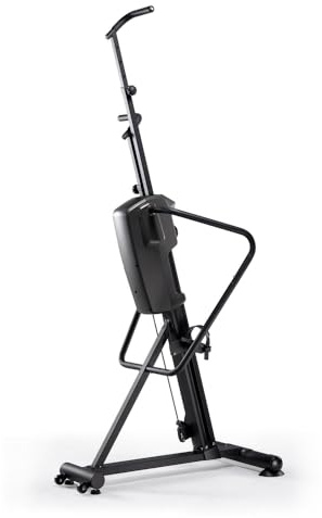 ATLETICA RIZEN Kletterergometer, Dualer Riemenantrieb | Dualer Riemenantrieb, Full-Body Workout mit sehr hoher Intensität, Für Profi-Athleten, Climber und Stepper in einem Gerät