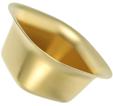 KICHOUSE Set Di Ciotole Per Salsa in Metallo Piccola Ciotola Per Snack Robusto Piatto Per Condimenti Da Cucina Ciotola Per Antipasti Per Riunioni Di Famiglia