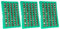 CARISSETT Lot de 50/100/150 piles bouton alcalines LR44 AG13 140 mAh L1154 357 SR44 1,5 V pour montre