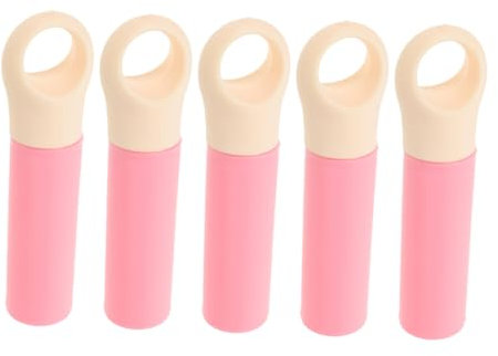 LOEFLIFA 5pcs Broom Handle End Caps Mop Stick Handle Grip Replacement for Dustpan Broom Clothesline Pole End Cap Easy Install for Home Cleaning