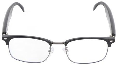 Fockety AI -Übersetzer Smart Brille für Männer Frauen, Echtzeit -Übersetzungs -AI -Brille mit Kamera & Bluetooth, Lautsprecher, AI -Übersetzungsbrille für Reisegeschäftslernen (Gray)