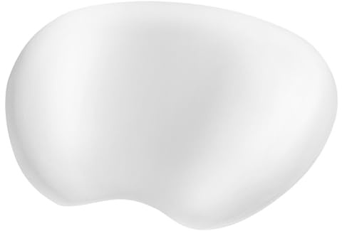 Ciieeo Badewannenkissen Mit Saugnäpfen Ergonomisches Kopfstützkissen Aus Pu Für Badewanne Komfortable Nackenstütze Für Entspannung Zuhause Wellness Badaccessoire 11.22X8.07X3.15In