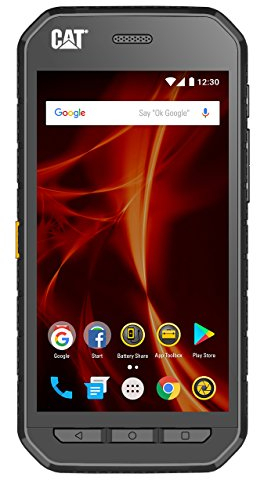 CAT PHONES S41 Rugged Single-SIM Smartphone (5 Zoll (12,7 cm) FHD-Display, 32 GB interner Speicher (erweiterbar auf 128GB), Android Nougat, 5000 mAh Akku, Staub-und wasserdicht)