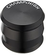Champ High 19771 Kräutermühle - Grinder, Aluminium, Schwarz
