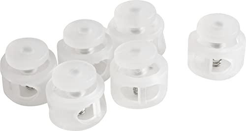 Rico Design itoshii Schmuck-Verschlüsse Transparent 6 Stück 14mm Verschluss Armband Armbandverschluss Transparent