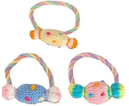 Elastisches Haarband für Damen, jugendliche Frisuren, mehrfarbig, für den täglichen Gebrauch und verschiedene Altersgruppen, 3 Stück