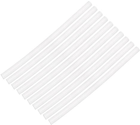 Housoutil 50 Bâtons de Colle Thermofusible Transparents 7x150mm pour Pistolet à Colle, Résistance Élevée, Flexibilité Optimale, Pack de 50 Pièces pour Projets Quotidiens