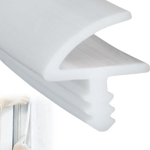 ANEELV Aislante Acústico Puerta, Ranura 3mm Rebaje 11mm, 25M,Blanco