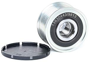 RIDEX Generatorfreilauf Riemenscheibe Lichtmaschine Ø55,0mm 6461500260 A6461500260 A6481550015 Kompatibel mit MERCEDES-BENZ C-Klasse Limousine W204 E-Klasse Limousine W211 C-Klasse T-modell S204